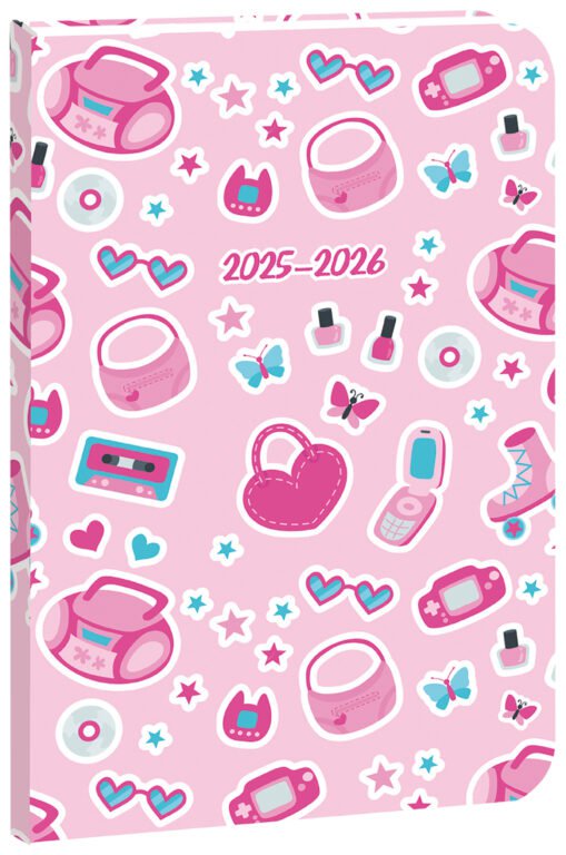 FLIP (s vyměnitelnou náplní) - Školní diář STUDENT Pinky 2025/26 - české kalendárium