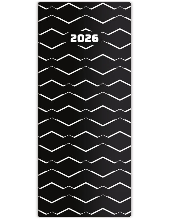 Diáre 2026, pracovné diáre - Mesačný diár Napoli dizajn 3