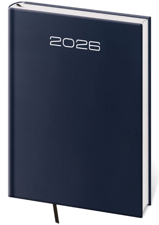 FLIP (s vyměnitelnou náplní) - Denní diář A5 Old Karachi modrý