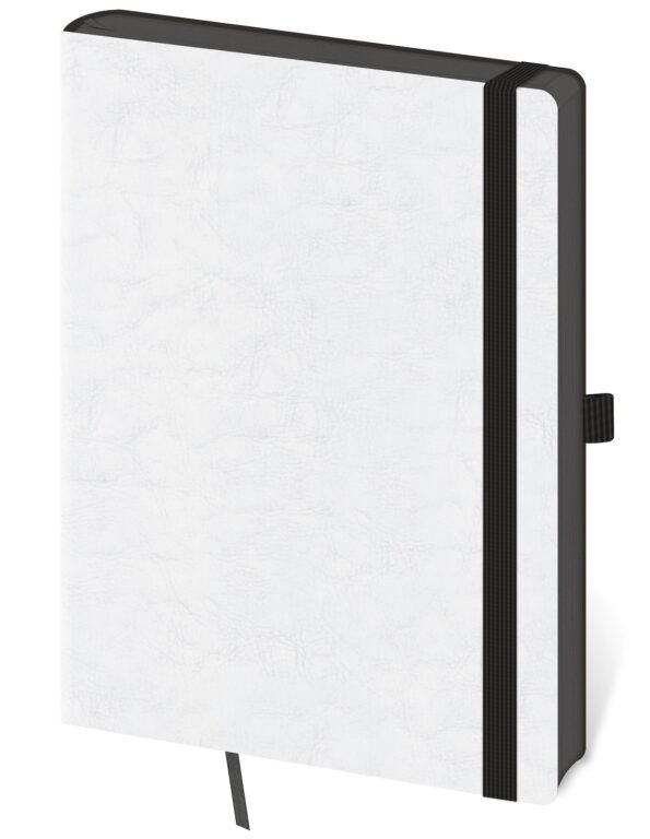 Zápisníky Flip - Linkovaný zápisník Memory L White