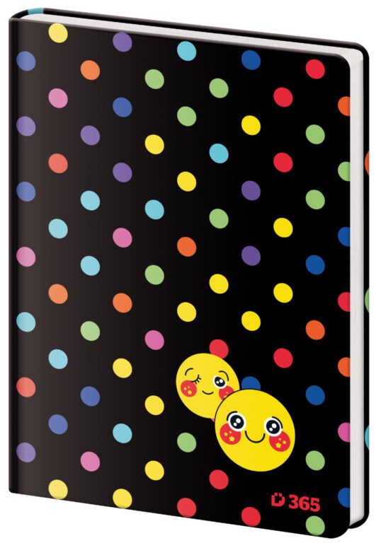 Zápisníky, poznámkové bloky, deníky a notesy - Památník A5 13x18cm čistý Smiley