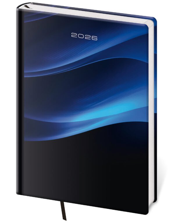 FLIP (s vyměnitelnou náplní) - Denní diář A5 Vario Night design