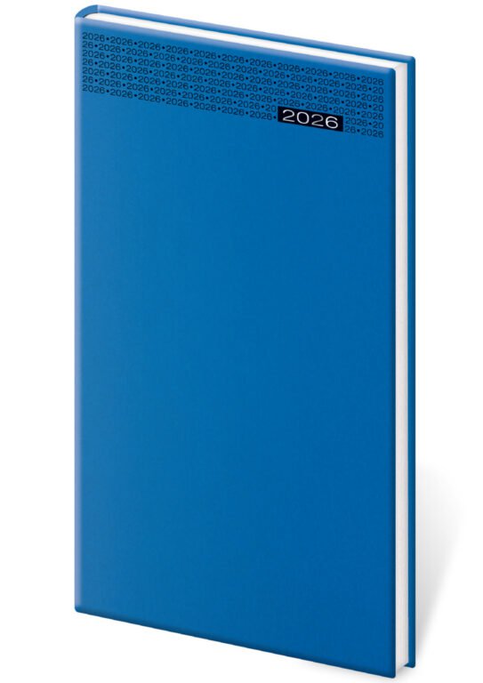 FLIP (s vyměnitelnou náplní) - Kapesní diář Gommato modrý