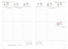 Diáre 2026, pracovné diáre - Týždenný diár A5 Grife šedo/modrý