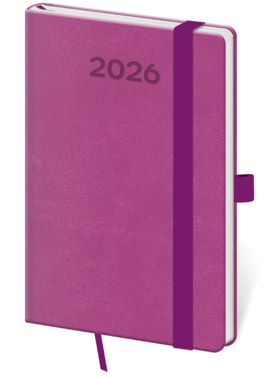 Vreckový diár Print Pop fialový