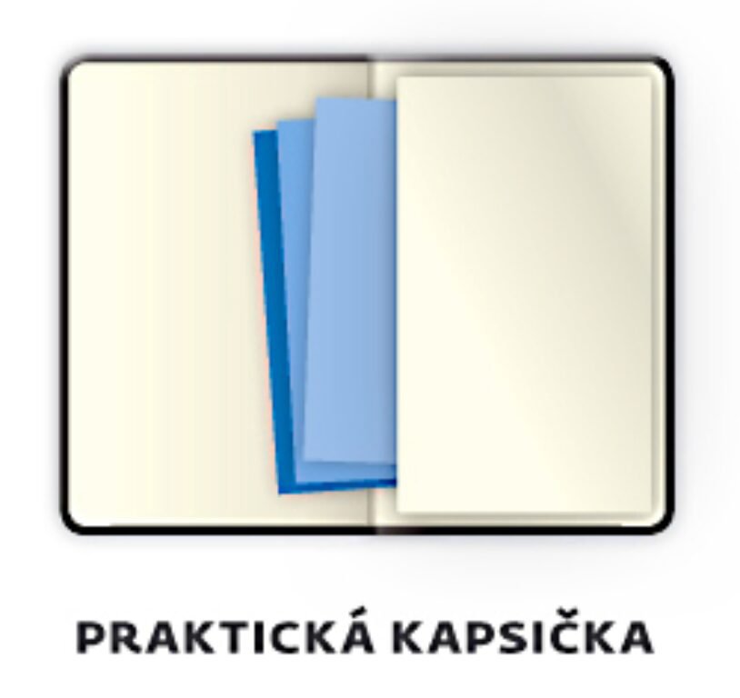 Diáře 2026, plánovací diáře - Denní diář A5 Memory tmavě hnědý s gumičkou