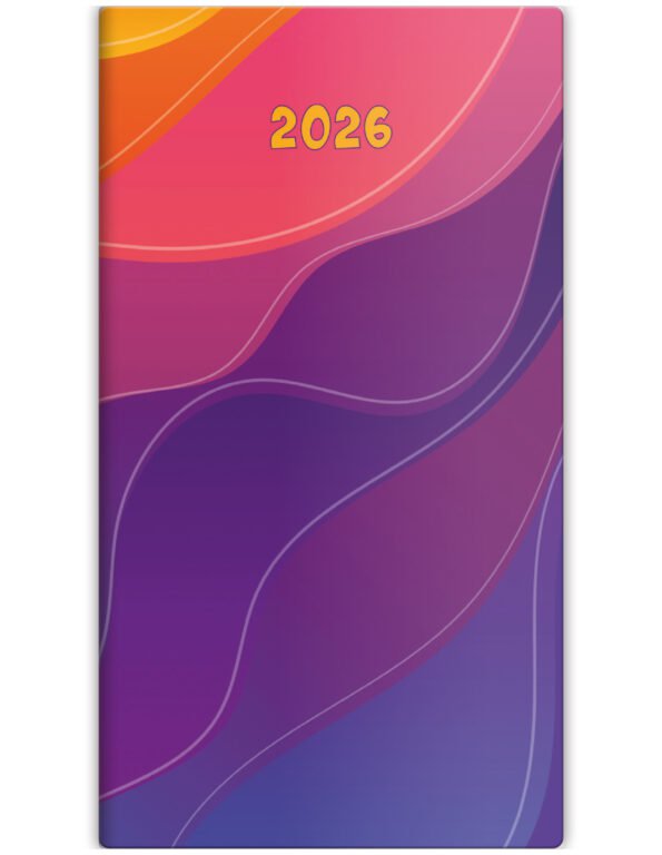 Diáre 2026, pracovné diáre - Dvojtýždňový diár Napoli dizajn 6