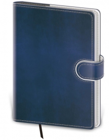 Notebooks - Notebook Flip M lined blue/white