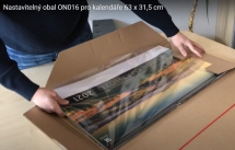 Wall calendars 2026 - Adjustable cardboard package for 2 dimensions