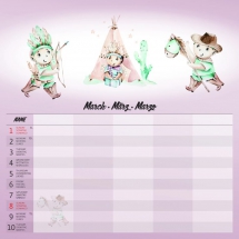 30 x 30 CALENDARS - Calendar Family Planner