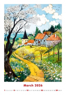 Wall calendars 2026 - Calendar Art Naive