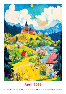 Wall calendars 2026 - Calendar Art Naive