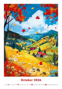 Wall calendars 2026 - Calendar Art Naive