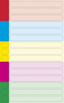 Memory - Notebook Memory L dot grid White