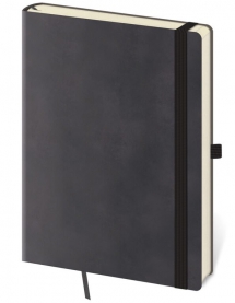 Notebooks - Notebook Flexies L dot grid Grey