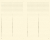 Black +, Double + - Notebook Black Red L dot grid