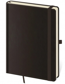 Notebooks - Notebook Double Black L lined