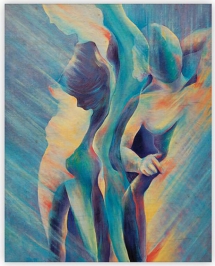 Drevené obrazy - Drevený obraz Women II.