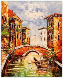 Drevené obrazy - Drevený obraz Venezia III.