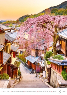 Wall calendars 2026 - Calendar Romantic Corners