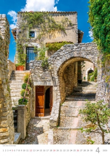 Wall calendars 2026 - Calendar Romantic Corners