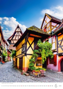 Wall calendars 2026 - Calendar Romantic Corners