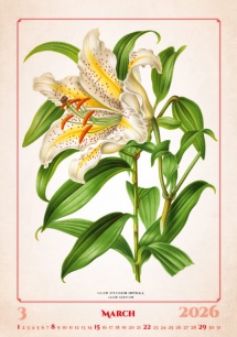 Wall calendars 2026 - Calendar Herbarium