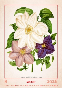 Wall calendars 2026 - Calendar Herbarium