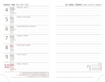 Vreckové diáre - Vreckový diár Print Pop mouse