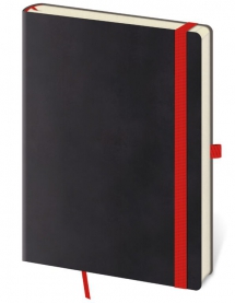 Notebooks - Notebook Flexies L lined Black