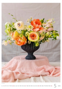 Wall calendars 2026 - Calendar Magic Flowers