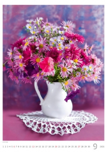 Wall calendars 2026 - Calendar Magic Flowers