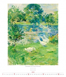 Wall calendars 2026 - Calendar Impressionism