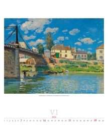 Wall calendars 2026 - Calendar Impressionism