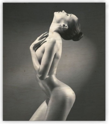 Drevené obrazy - Drevený obraz Woman