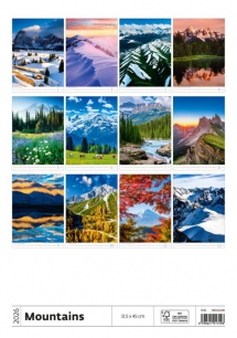Wall calendars 2026 - Calendar Mountains