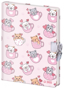 Notebook for Children - Notebook for Children with Lock -  Cats