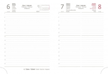 VARIO LYRA (laminácia s hodvábnym efektom) - Denný diár B6 Vario Lyra Eclipse