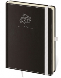 Notebooks - Notebook Black White L lined