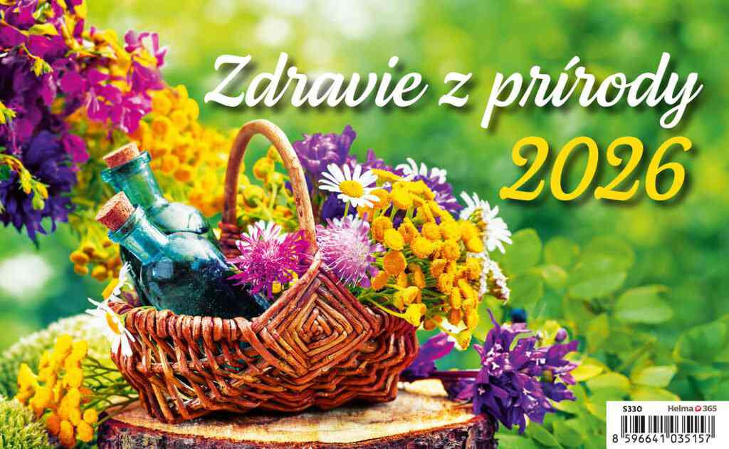 Stolové kalendáre 2026 - Kalendár Zdravie z prírody