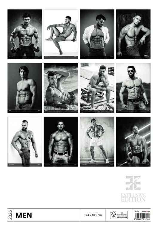 EXCLUSIVE EDITION - Calendar Men