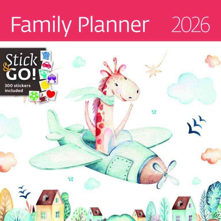 Nontraditional - Calendar Family Planner