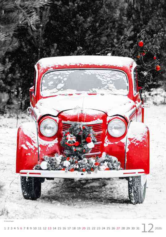 Wall calendars 2026 - Calendar Colour Art