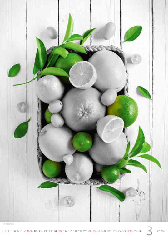 STANDARD - Calendar Colour Art