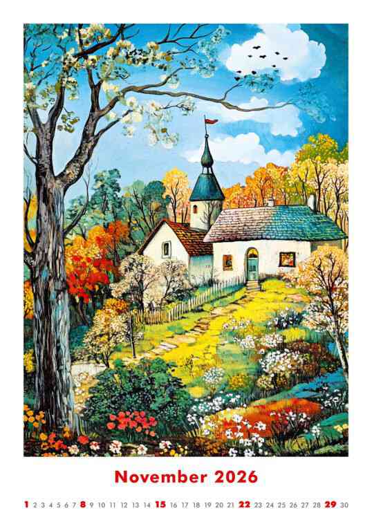 Wall calendars 2026 - Calendar Art Naive