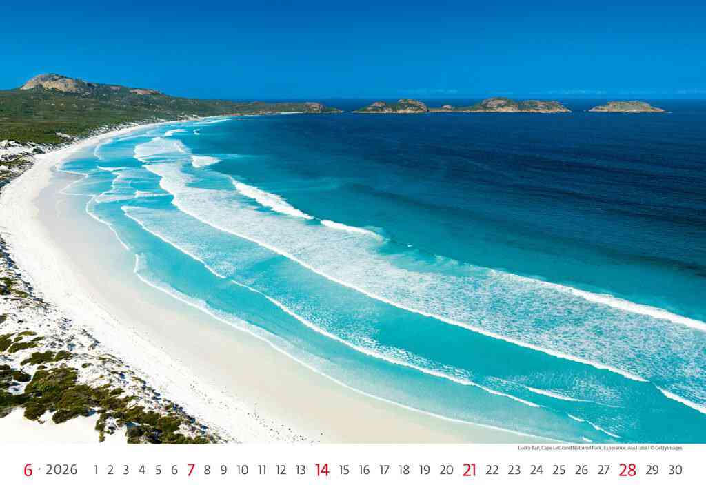 Wall calendars 2026 - Calendar Sea
