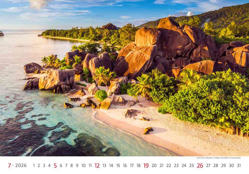 Wall calendars 2026 - Calendar Sea