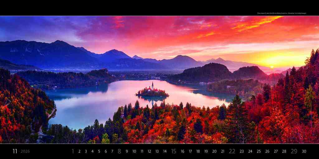 EXCLUSIVE EDITION - Calendar Panoramaphoto