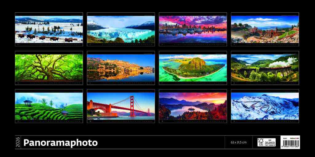 EXCLUSIVE EDITION - Calendar Panoramaphoto