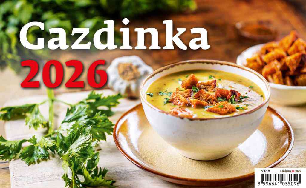 Stolové kalendáre 2026 - Kalendár Gazdinka